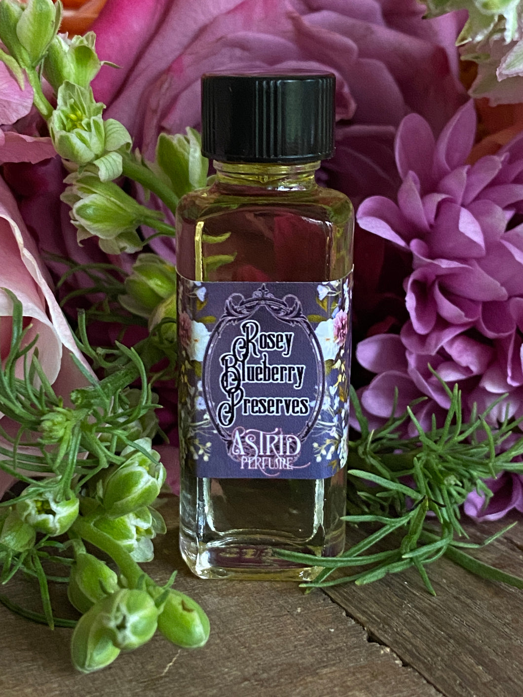 Rosey Blueberry Preserve