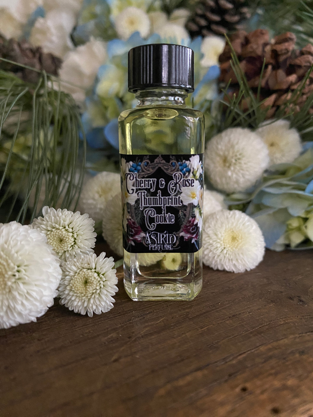 Cherry & Rose Thumbprint Cookie