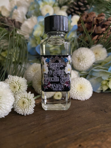 Lavender & Mint Brownie Bark