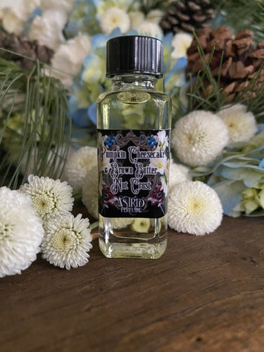 Pumpkin Cheesecake & Brown Butter Nut Crust